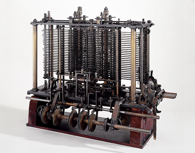 [Charles Babbage] / Babbages Analytical Engine, 1834-1871. (9660574685).jpg / CC BY 2.0 / Wikimedia Commons